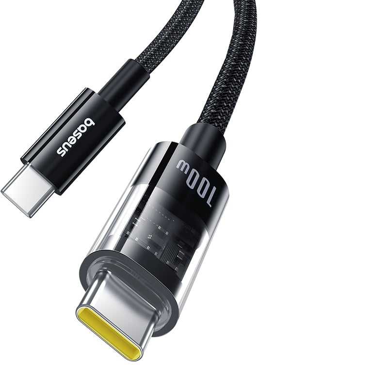 Cáp Sạc Nhanh Baseus Gem C to C 100W (Fast-Charging Data Cable) - Hàng chính hãng