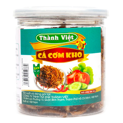 Cá Cơm Kho Thành Việt 140g