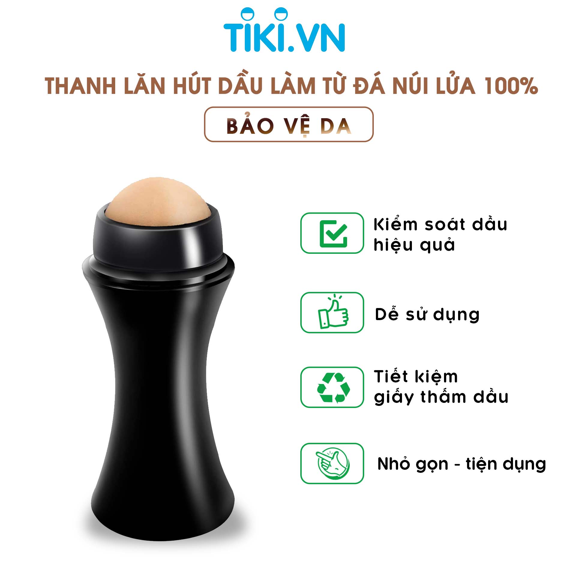 Thanh Đá Lăn Hút Dầu Loại Bỏ Bã Nhờn - Cặn Bận Trên Mặt Hiệu Quả