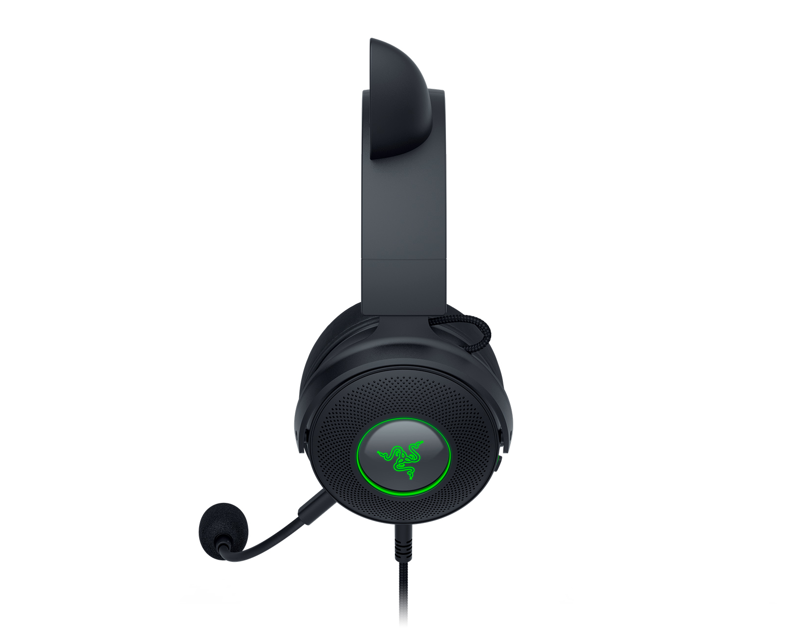 Tai nghe có dây chùm đầu Razer Kraken Kitty Edition V2 Pro-Wired RGB Headset with Interchangeable Ears_Mới, hàng chính hãng