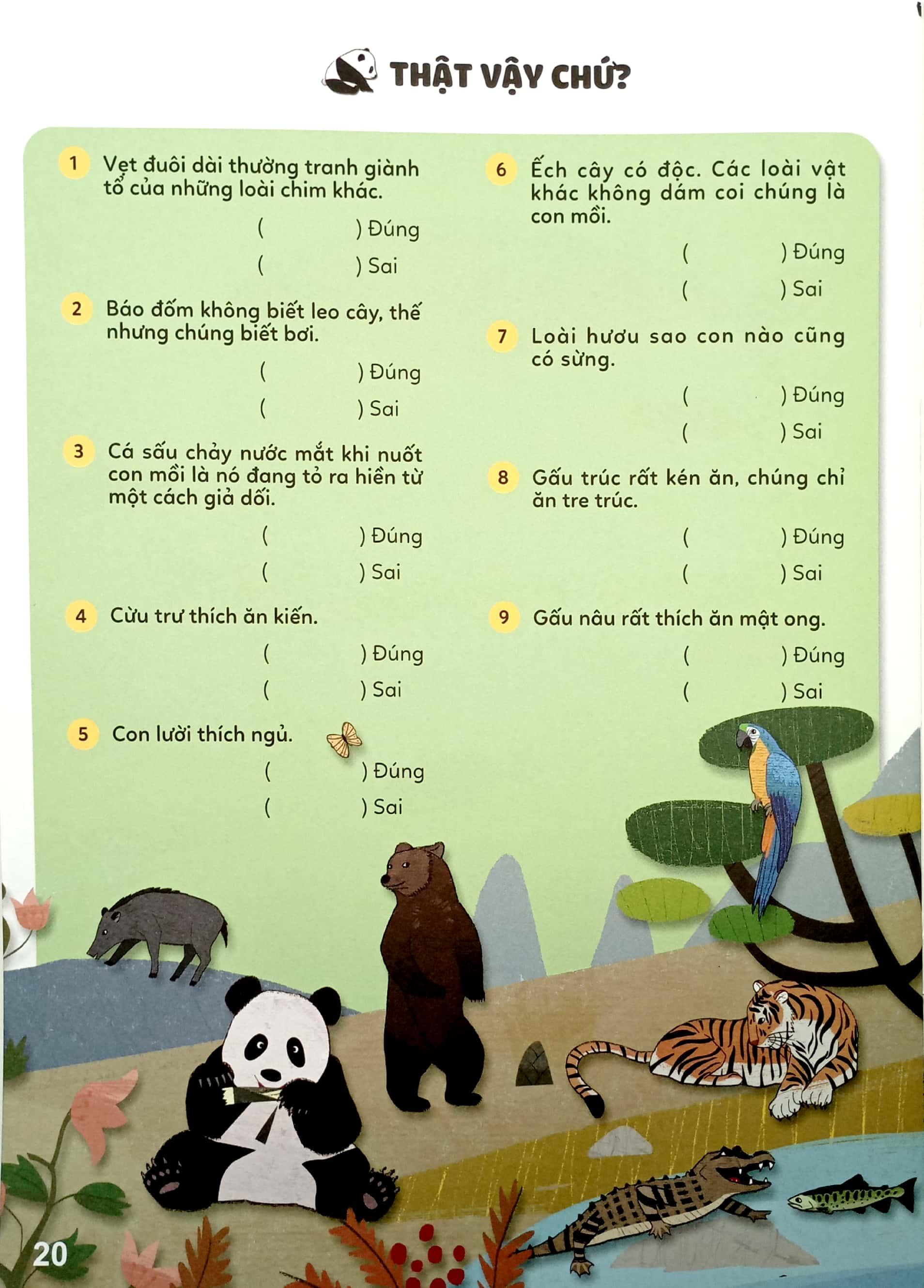 Sticker Bước Vào Thế Giới Thiên Nhiên Kỳ Thú - Tập 1 - Thám Hiểm Rừng Rậm