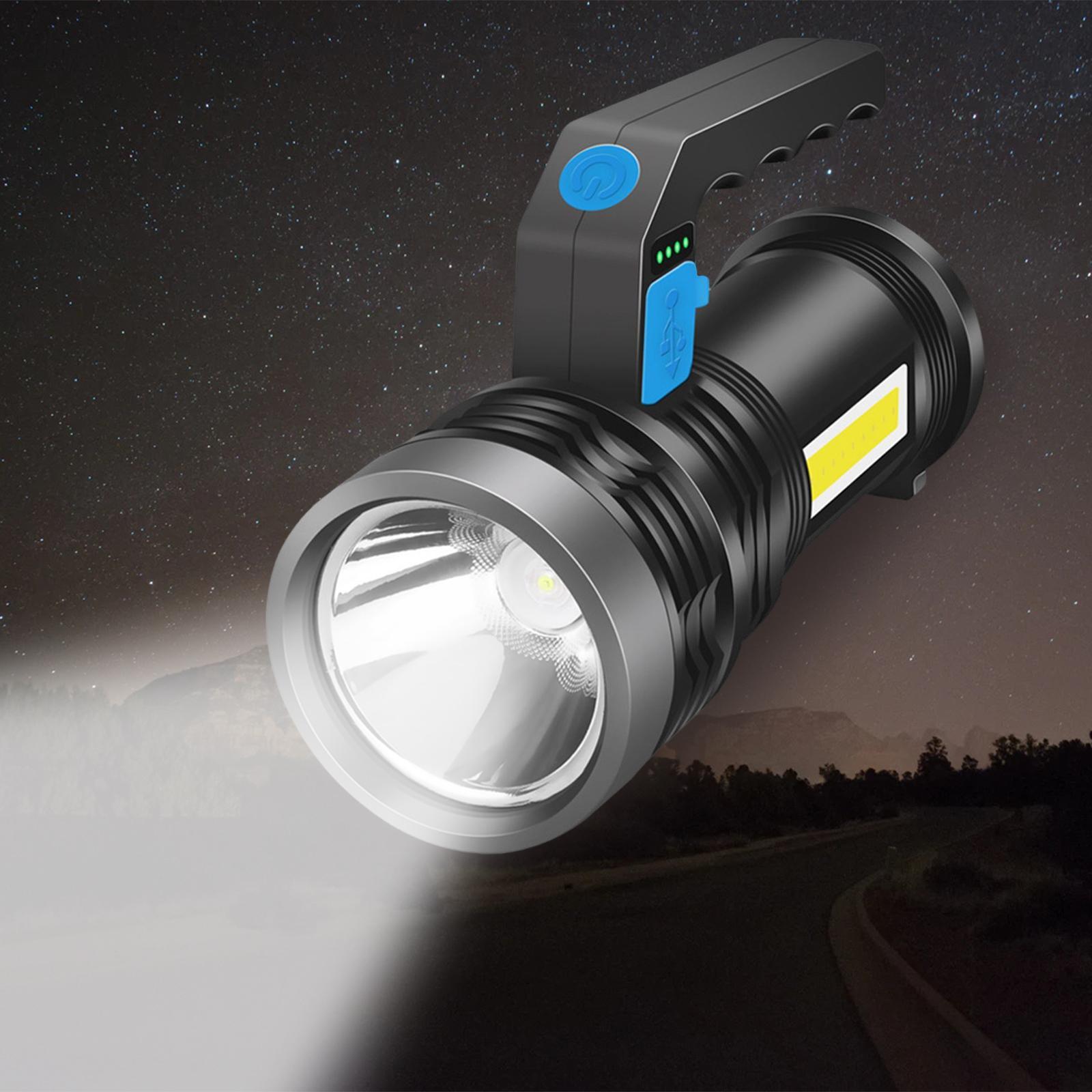 Super Bright Searchlight Handheld Portable USB Rechargeable