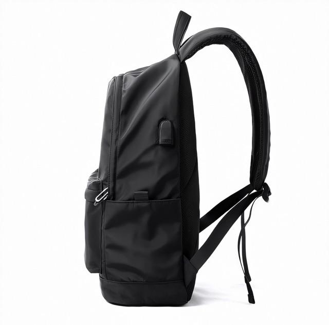 Balo vải unisex, vải dù size to siêu nhẹ chống thấm nước, có 2 ngăn chống sốc đựng vừa Laptop 16inch và ipad - novstore