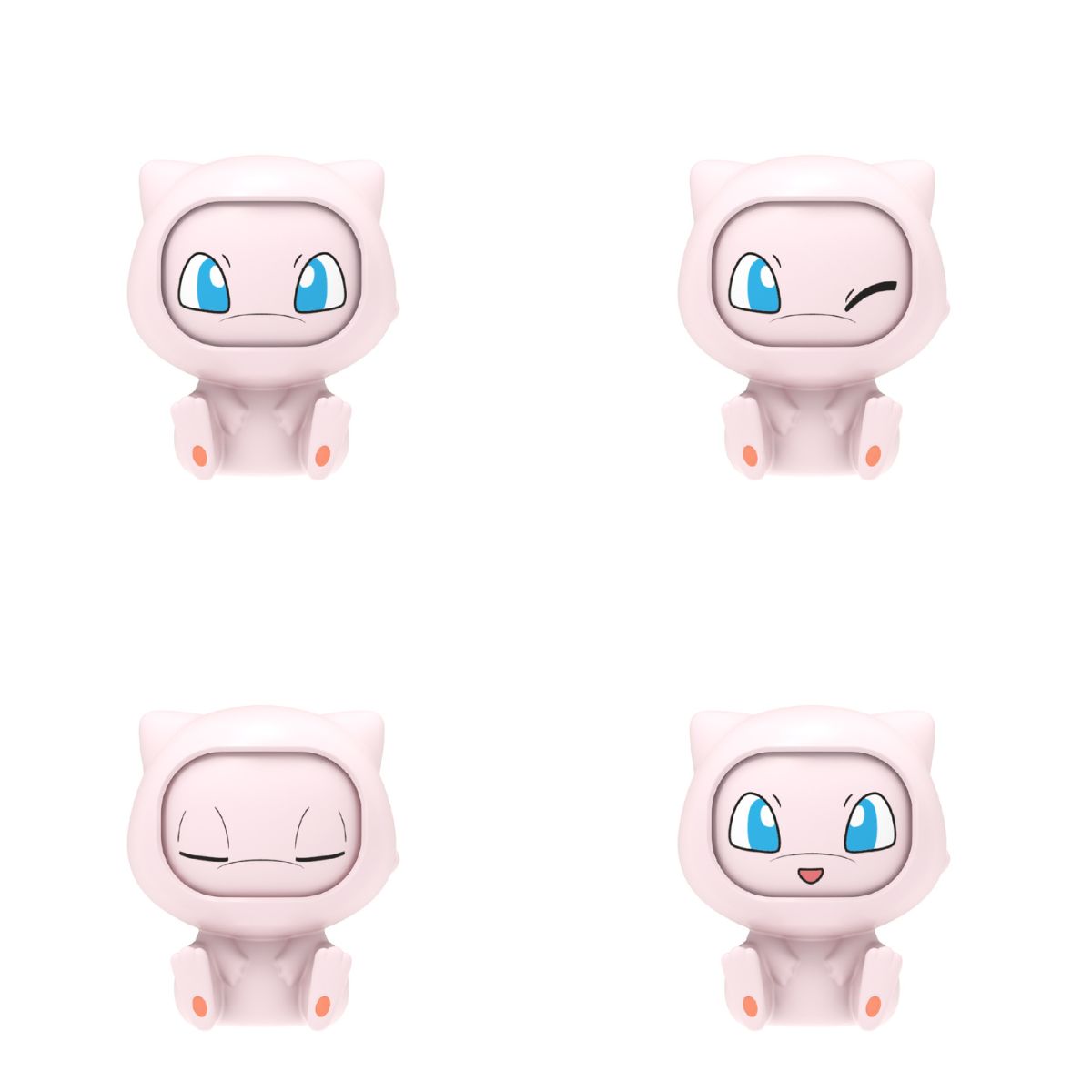 Bóng Pokeball Với Nhân Vật POKEMON 4 Sắc Thái Thú Khuôn Mặt POKEMON TOYS 8101 - Giao hàng ngẫu nhiên