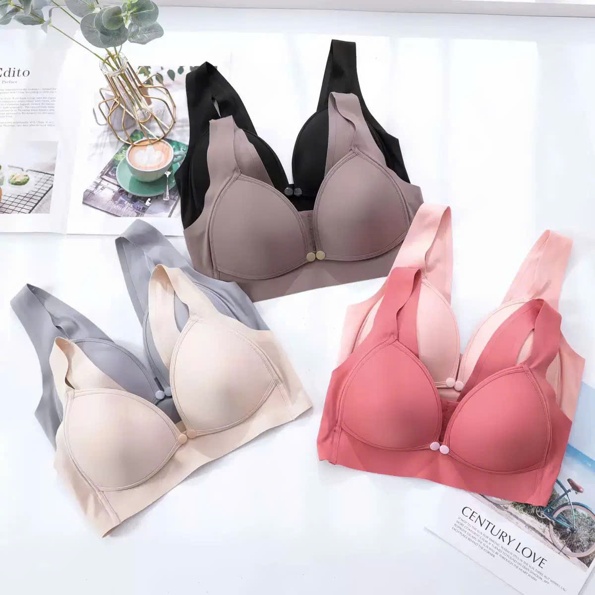 ÁO LÓT BẦU CHẤT SU SIÊU MỊN ĐẸP SIZE 38-42 DÀNH CHO NỮ