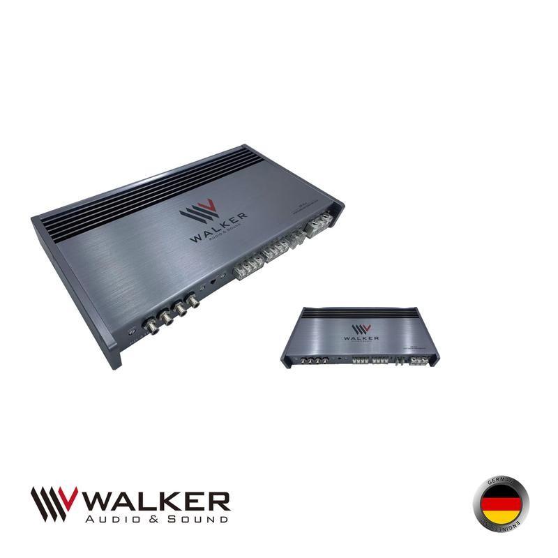 DSP Khuếch đại âm thanh V-WALKER AM-95.4, Amply xe hơi của Đức dành cho combo âm thanh cao cấpcho 4 Loa cánh