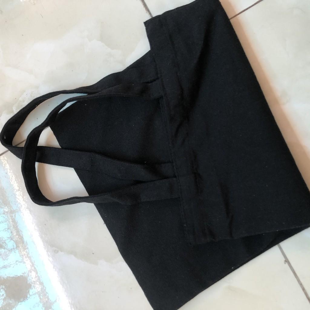 Túi tote vải canvas trắng, in túi tote quà tặng