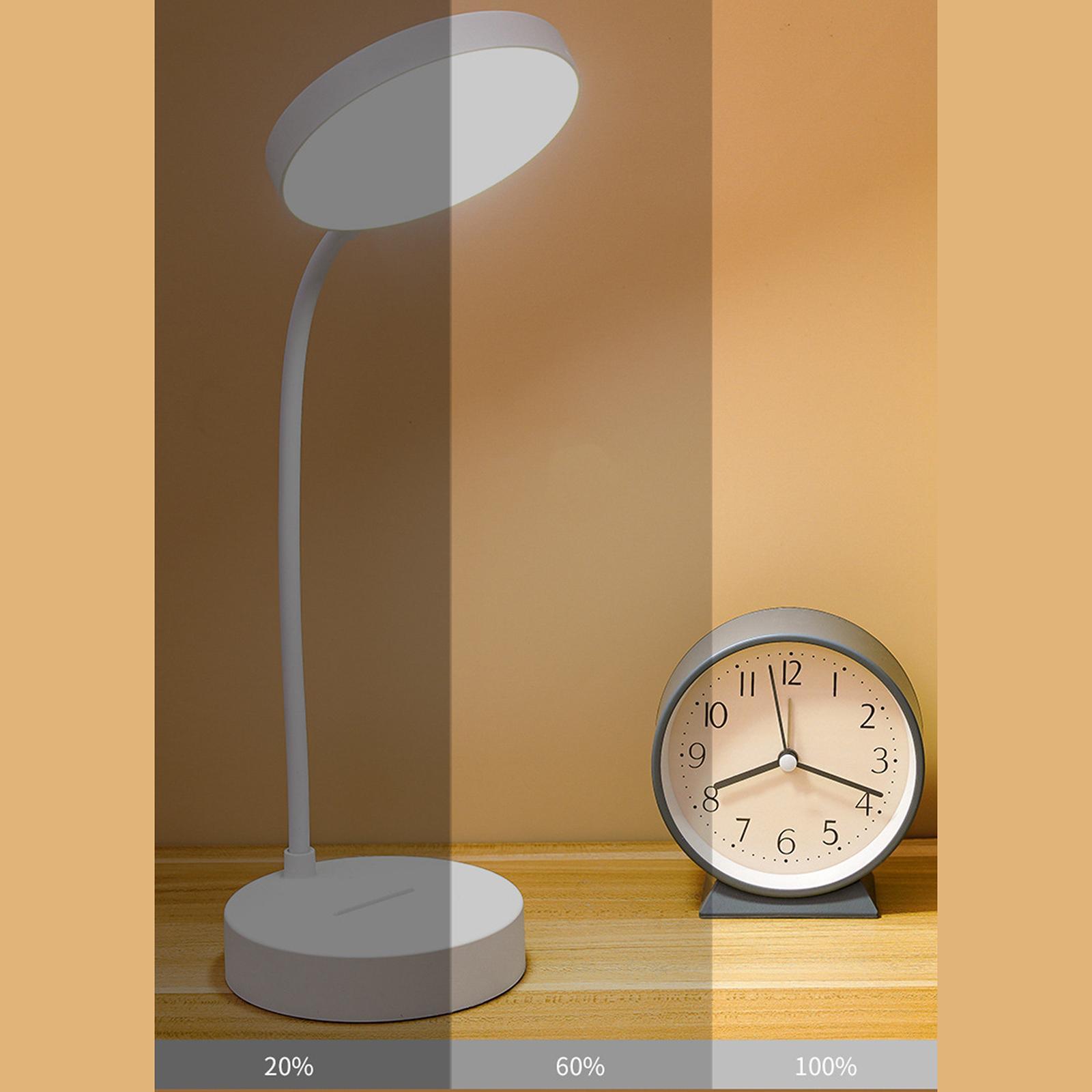 LED Desk Lamp Bedside Reading Lamps Eye Protection for Living Room Bedroom