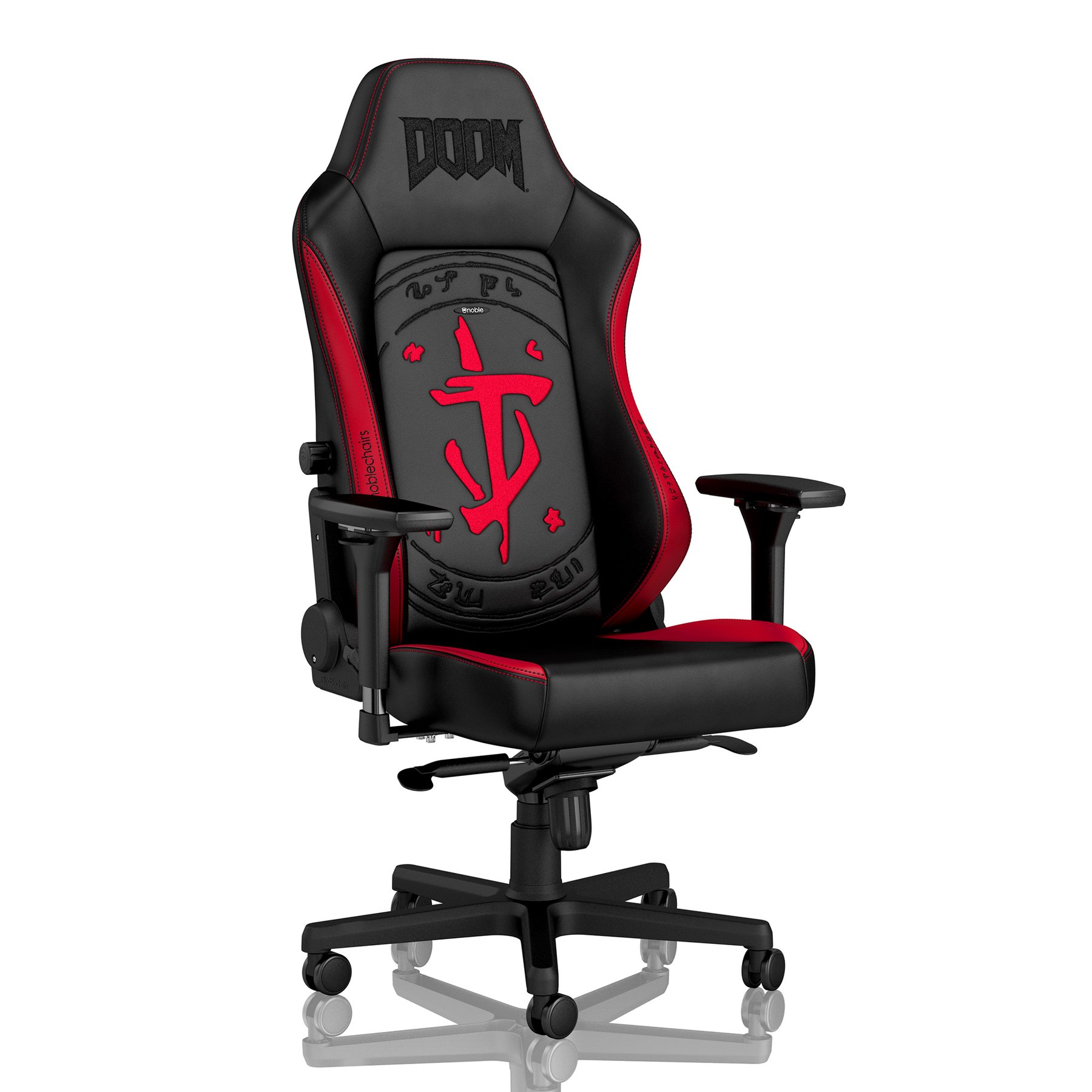 Ghế gaming cao cấp Noblechairs Hero DOOM Edition - Hàng chính hãng