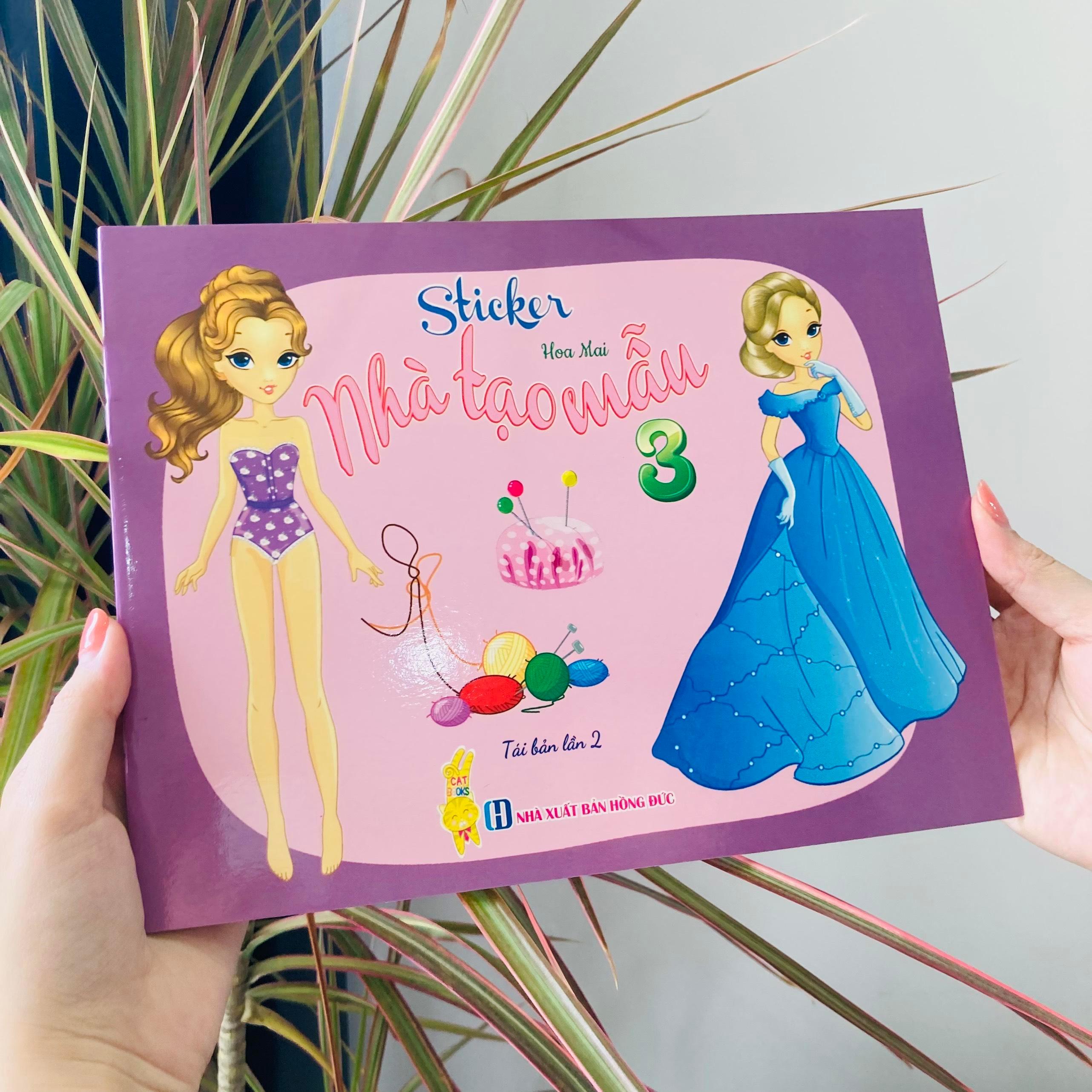 Sách - Nhà Tạo Mẫu 3 - Bộ Sticker - Nhà Tạo Mẫu (Năm 2023) - SBOOKS
