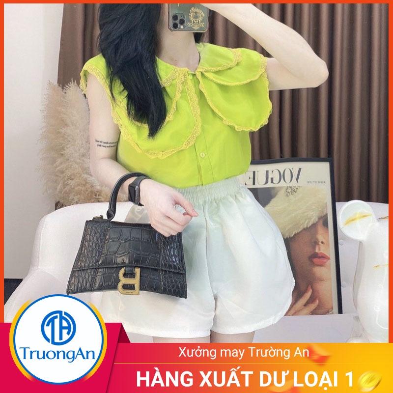 Áo ngắn tay nữ hàng xuất dư xịn