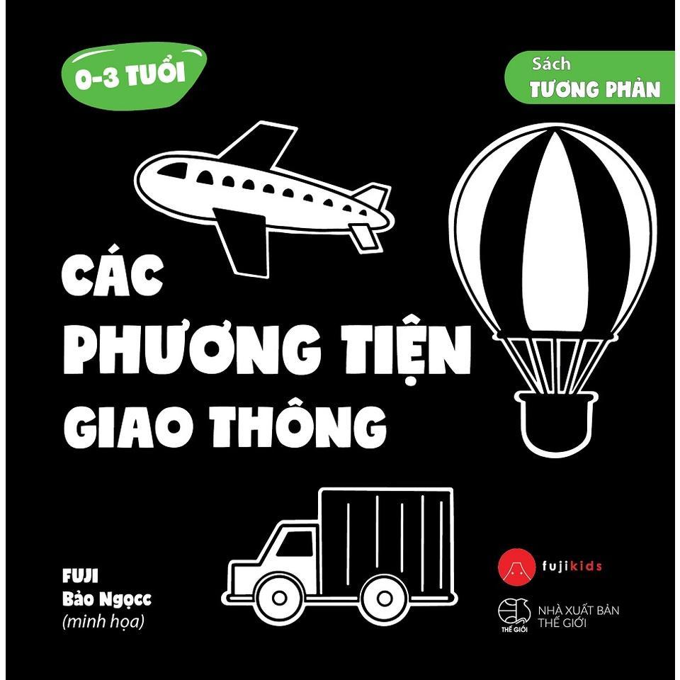 Sách Tương Phản - Bồi Cứng Dành Cho Các Bé Từ 0-3 Tuổi - Bản Quyền