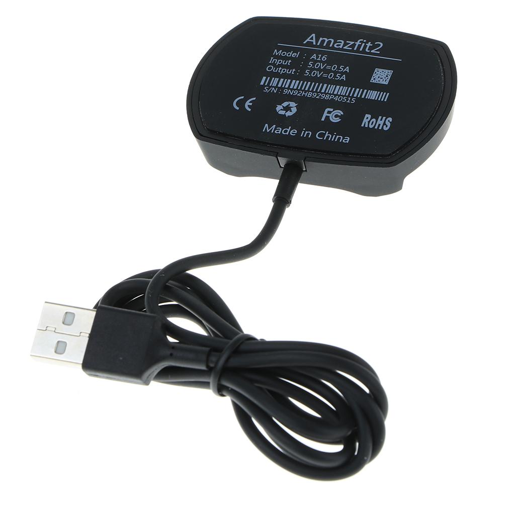 USB Watch Charger Charging Stand Charging Base For Amazfit 2 2S