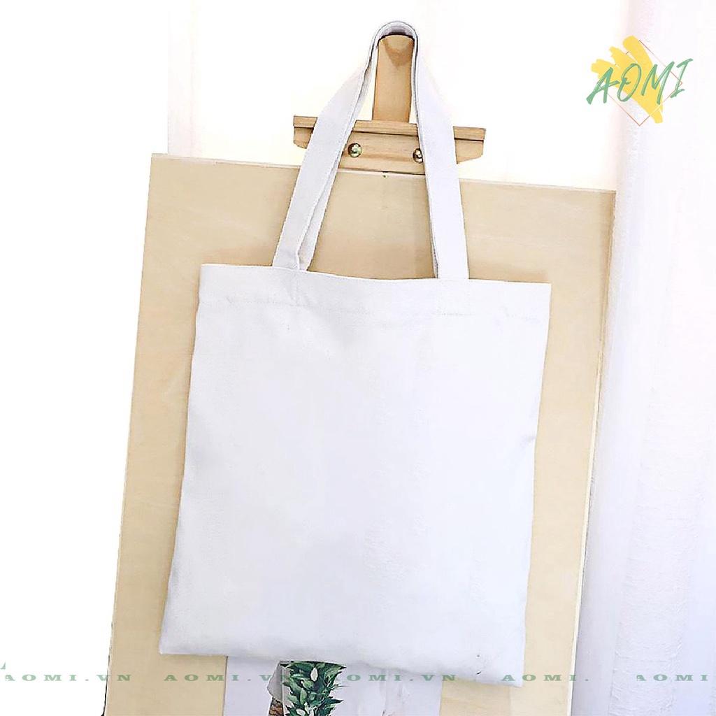 TÚI VẢI LOVE ĐEO VAI TOTE CANVAS BAG CÓ KHÓA KÉO SIZE LỚN 33x38cm PHONG CÁCH CÁ TÍNH HOT TREND AO 3158 S