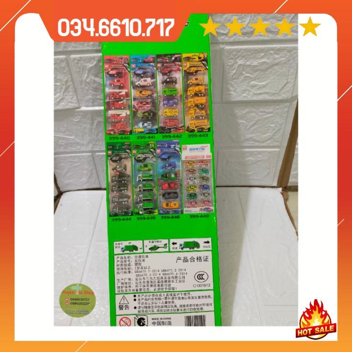 Set 6 ô tô và máy mô hình công trình xây dựng cho bé, đồ chơi cho bé thoả sức sáng tạo