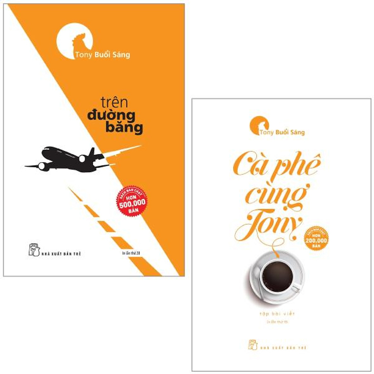 Combo 2 Cuốn Cà Phê Cùng Tony - Trên Đường Băng