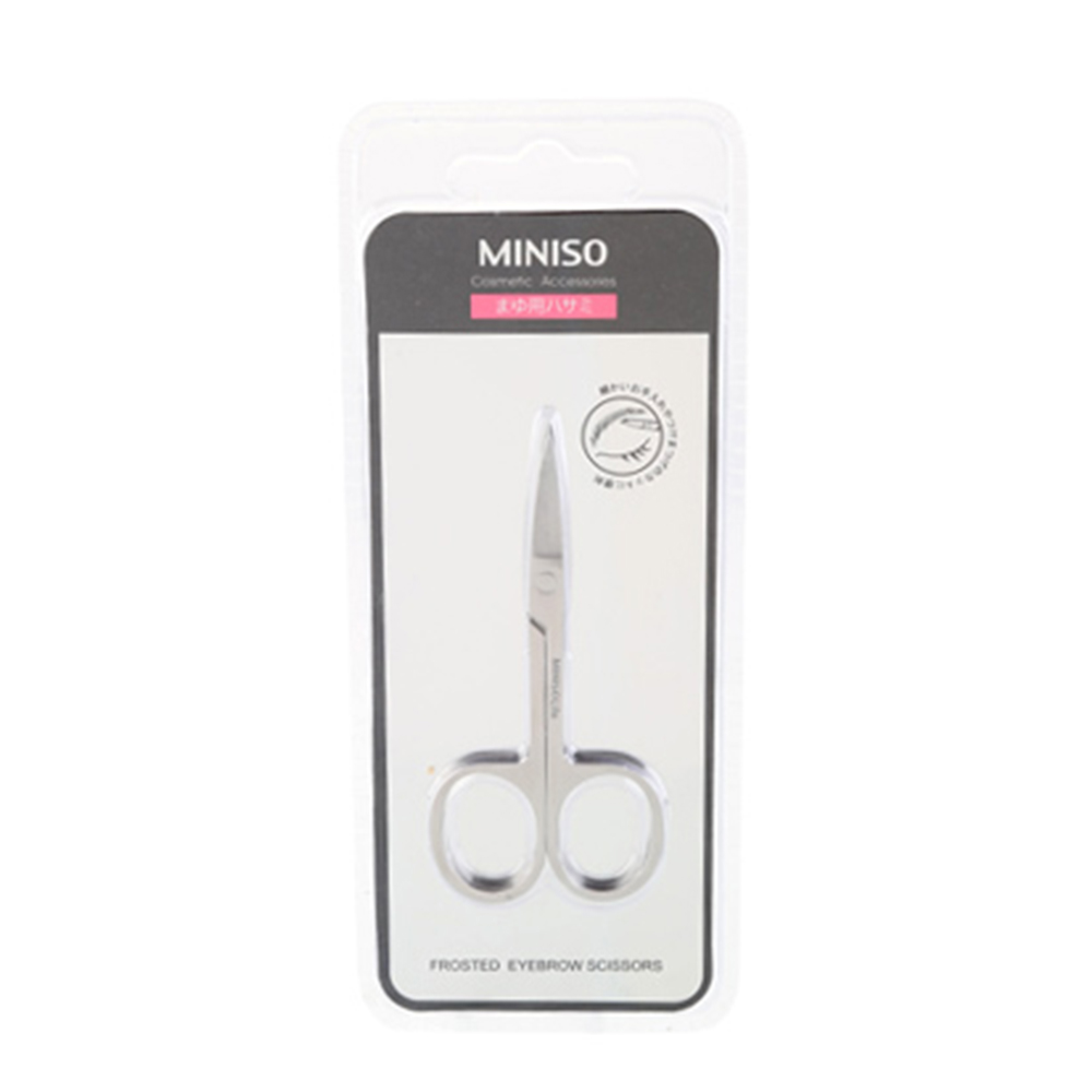 Kéo tỉa lông mày Miniso 100g (Silver) - Hàng chính hãng