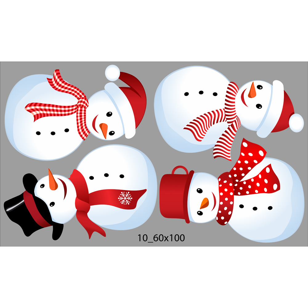 DECAL TRANG TRÍ NOEL 2021 COMBO SỐ 34