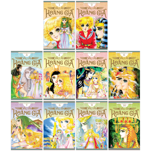 Combo Manga - Dấu Ấn Hoàng Gia: Tập 1 - 10 (Bộ 10 Tập)
