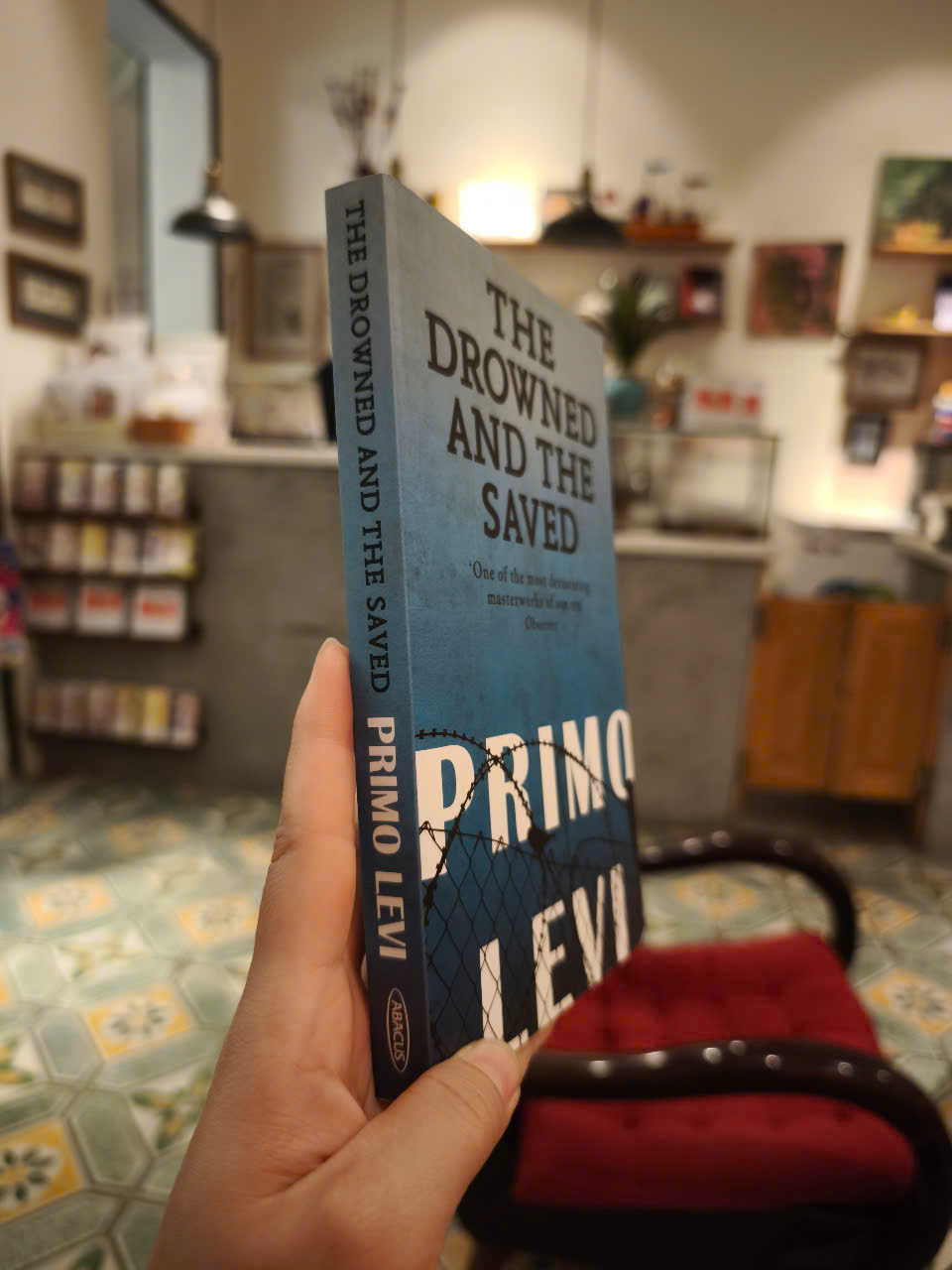 Sách - The Drowned and The Saved by Primo Levi - Biography/ Tiểu sử tiếng Anh/ English Book