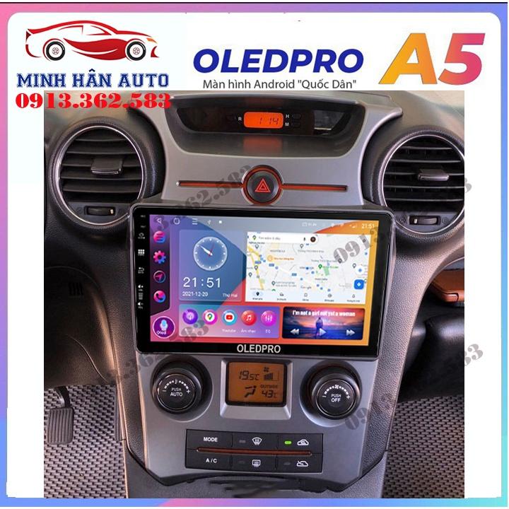 Bộ màn hình OLEDPRO A5, A3 cho xe KIA CAREN, trọn bộ màn hình, mặt dưỡng,dây nguồn theo xe