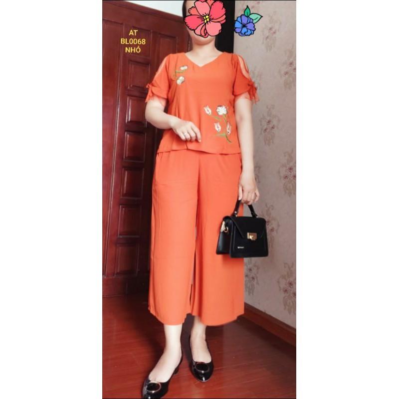 Đồ bộ trung niên cho mẹ . thời trang trung niên - đồ bộ cao cấp
