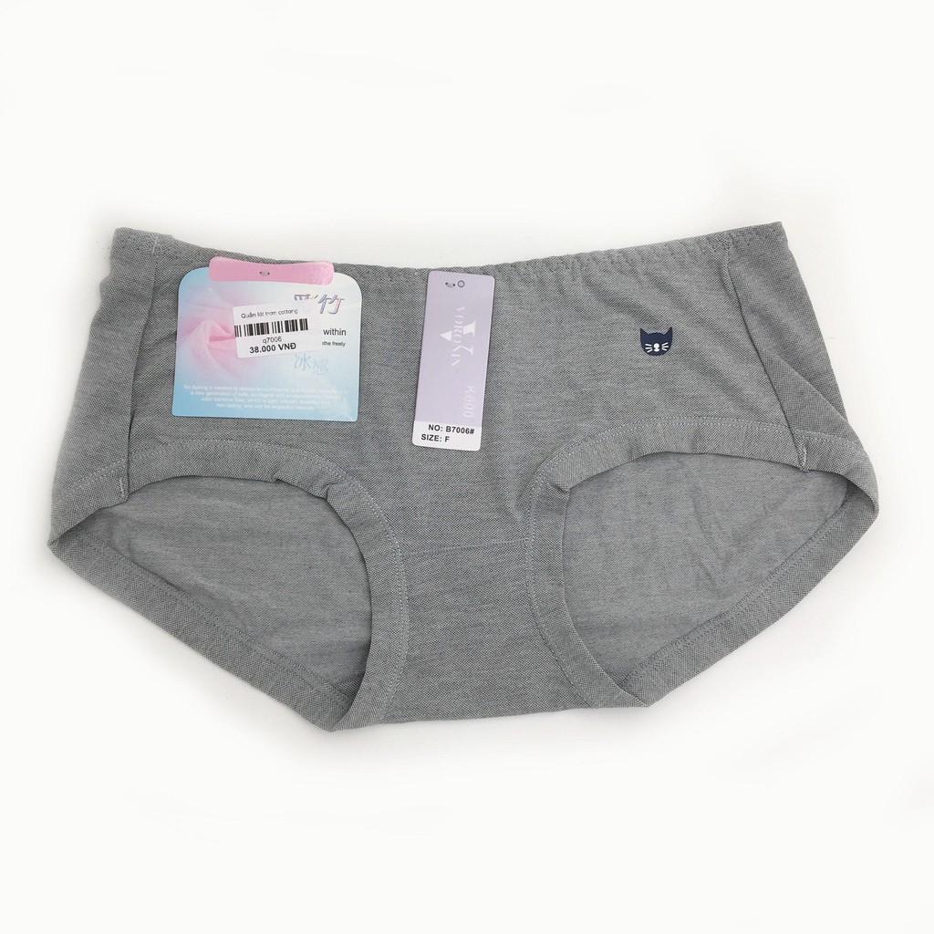 Combo 4 Quần Lót Cotton Đính Mèo
