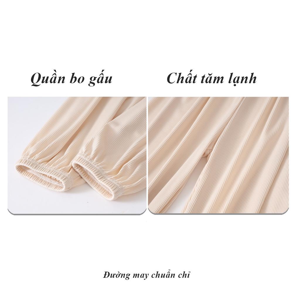 Quần Dài Bom Chất Tăm 3 Màu Dễ Thương Mùa Thu Đông Bé Trai Bé Gái 7-19Kg - BabyBoo - PiBo