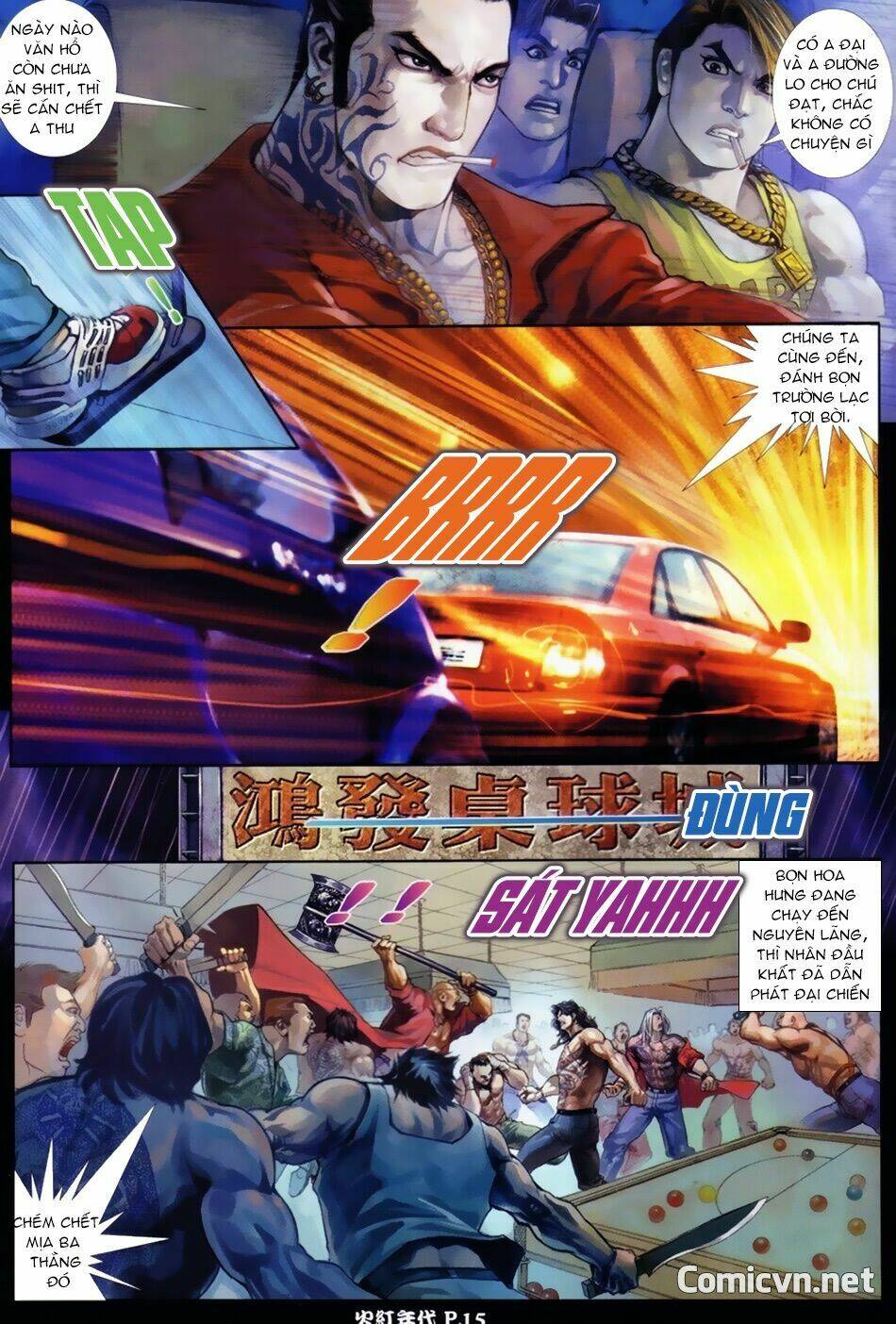 hỏa hồng niên đại hắc cốt đường chapter 15 13