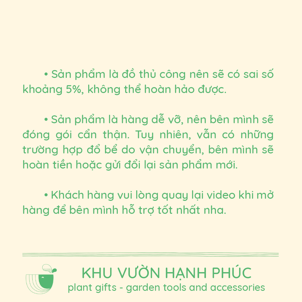 Ngày Phụ Nữ Việt Nam 20/10 (mẫu 3) - CHẬU IN VÀ CÂY XANH (cây Kim Ngân) - Quà tặng doanh nghiệp 