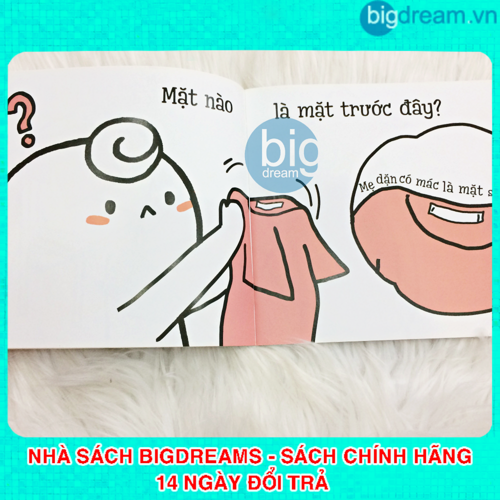Miu Miu Tự Lập - Mặc Quần Áo Ehon Kĩ Năng Sống Cho Bé 1-6 Tuổi - Miu Bé Nhỏ Hiểu Chuyện
