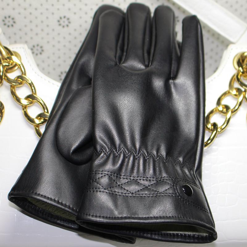 Ưu đãi đặc biệt găng tay da mùa đông nam và nữ phiên bản Hàn Quốc màn hình cảm ứng ấm chống lạnh cộng với găng tay ngoài trời chống thấm nước nhung dày đi xe máy