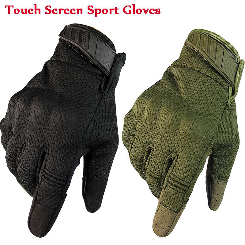 Thoáng khí Đầy Đủ Ngón Tay Thể Thao Găng Tay Găng Tay Săn Airsoft Quân Đội Quân Chiến Thuật Găng Tay Găng Tay Màn Hình Cảm Ứng Găng Tay Mùa Đông Găng Tay Găng Tay