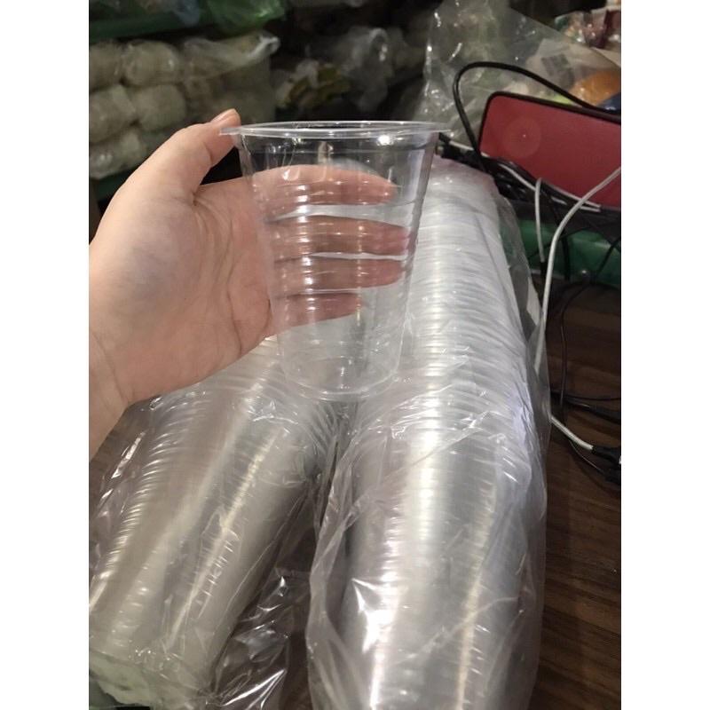 20 Ly nhựa dùng 1 lần loại có nắp nhiều kích cỡ