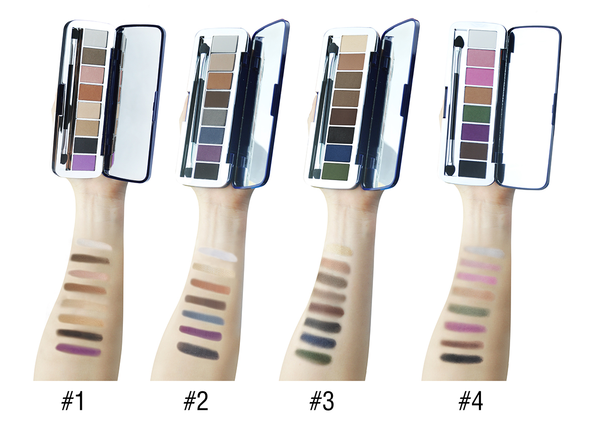 Phấn mắt 8 ô siêu mịn Mira Aroma Shadow Palette 8 Colors Hàn Quốc (2g x8) No.1 tặng kèm móc khoá