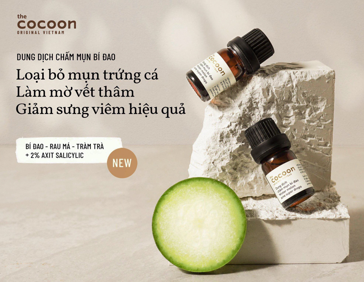 Dung dịch chấm mụn bí đao Cocoon 5ml