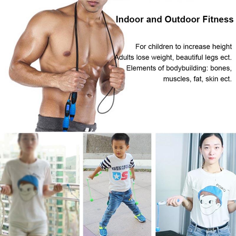 3M Dây Nhảy Với Điện Tử Đếm Bỏ Qua Dây Ngoài Trời Giảm Cân Tập Thể Hình Không Dây Dây Bỏ Qua Cuerda DEPORTE