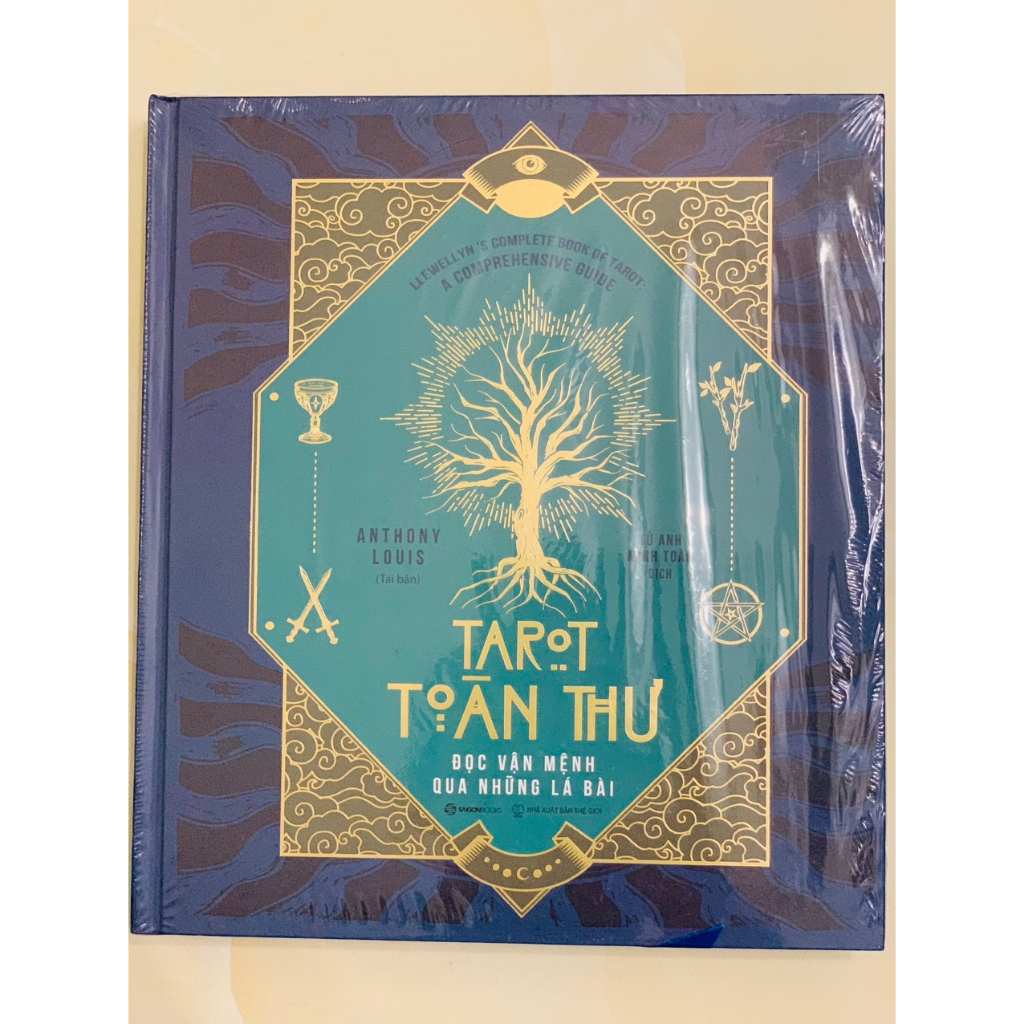 Sách - Tarot toàn thư Đọc vận mệnh qua những lá bài - Tác giả Anthony Louis ( SGB)