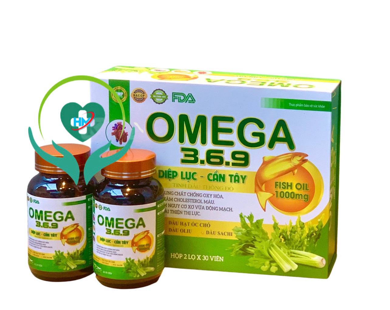 Hình ảnh Viên sáng mắt OMEGA 3 6 9 DIỆP LỤC CẦN TÂY Tinh dầu thông đỏ ,Hộp  2 lọ  *30 viên, Tinh Dầu sachi ,Tinh dầu hoa anh thảo