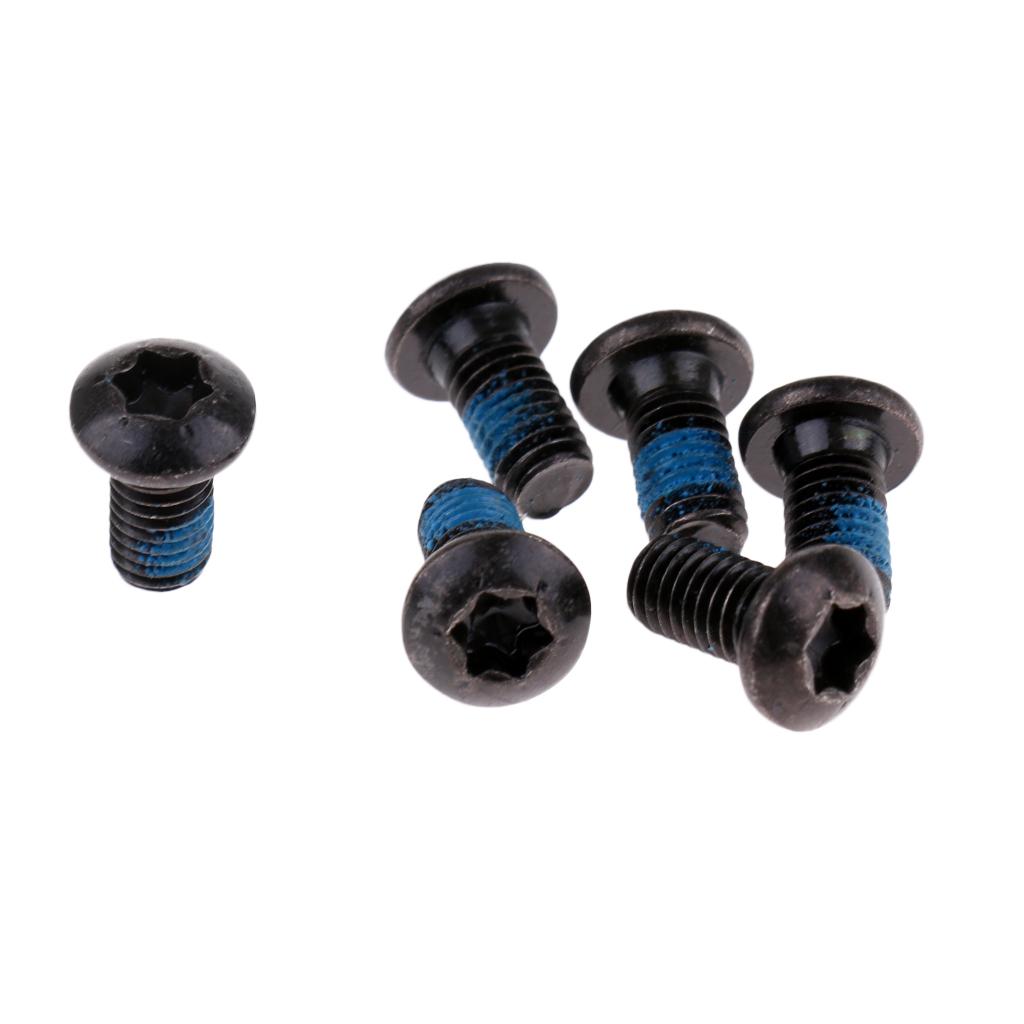 6 Chiếc Xe Đạp Xe Đạp Phanh Đĩa Cánh Quạt Bu Lông Vít M5 X 12 Mm Nước Ốc Vít