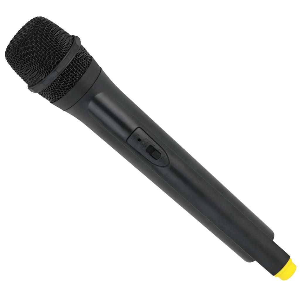 Cổ điển Nhựa Không Dây Đạo Cụ Micrô Fake Mic Đồ Chơi Cầm Tay