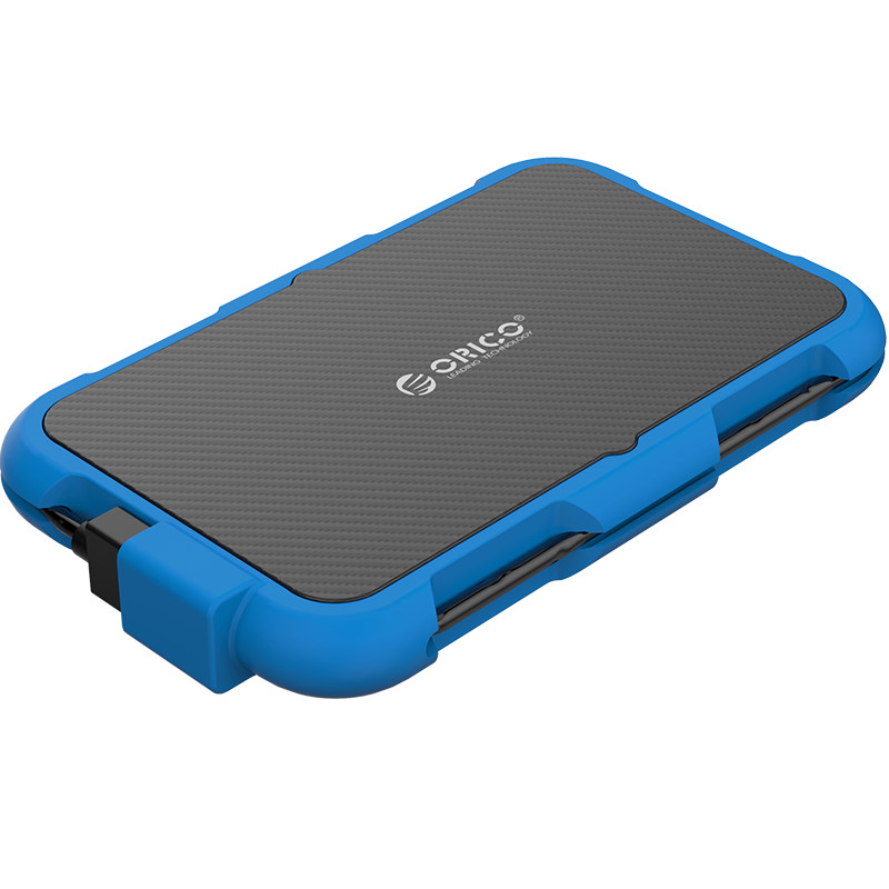 Hộp Đựng Ổ Cứng Di Động HDD Box ORICO 2739U3 USB3.0/2.5 Nhựa ABS+Silica gel - Hàng Chính Hãng