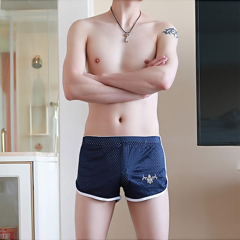 Men\' Shorts Nylon Stretch Trunks for Men Pack of 1 - Dark