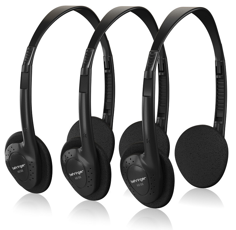 Behringer HO 66 Stereo Headphones 3-Multipack- Hàng Chính Hãng