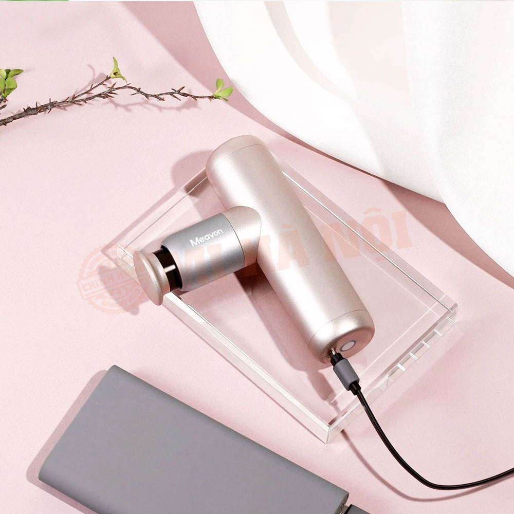 Máy Mát Xa Trị Liệu Đau Nhức Giảm Căng Cơ XIAOMI MEAVON EXTRA MINI MVFG-M281, 4 Chế Độ Massage Pin 1300 mA - Hàng Chính Hãng