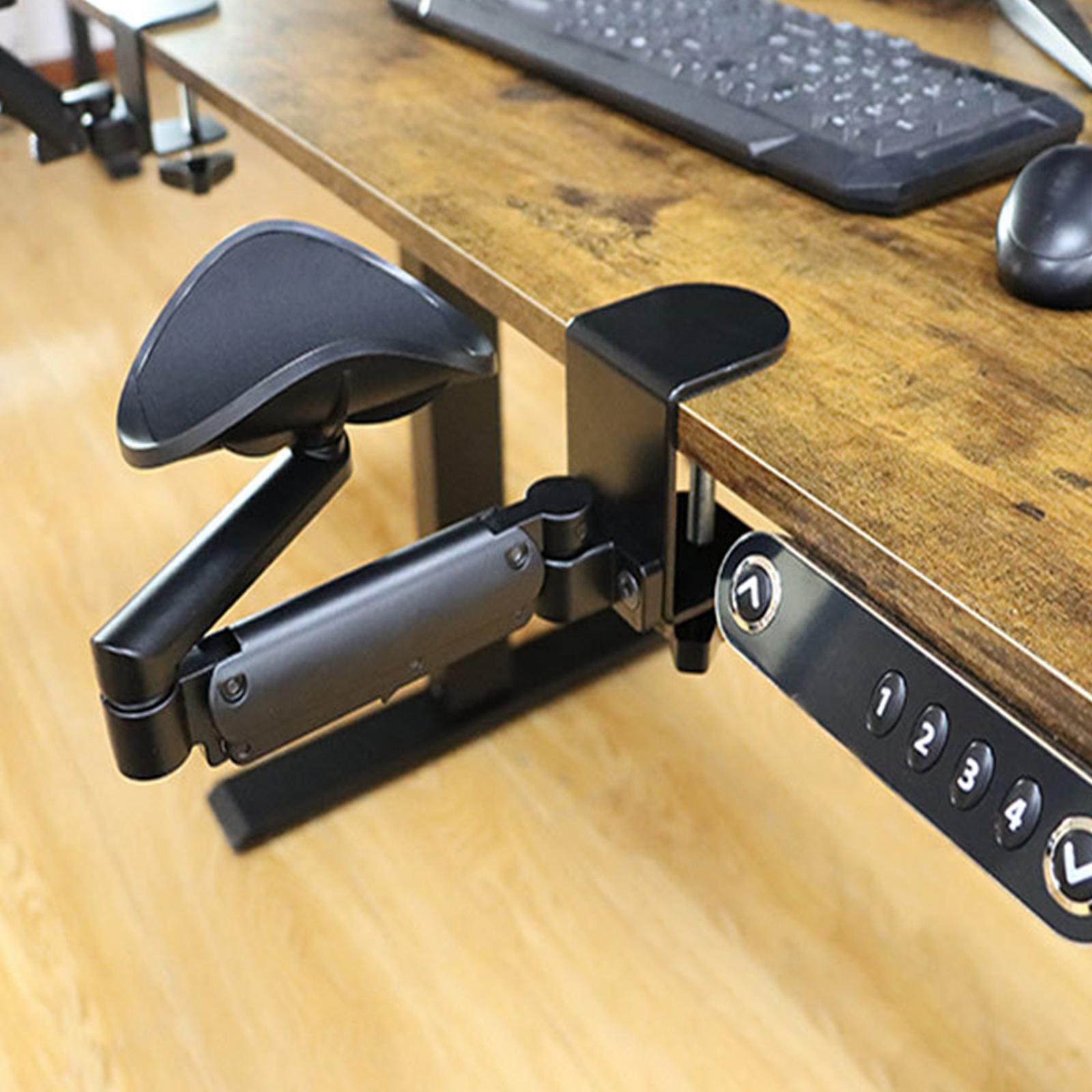 Arm Rest Support for Desk Extender Armrest Durable for Desktop Office Laptop