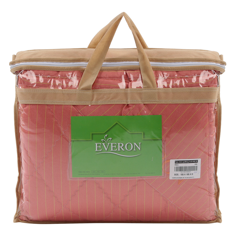 Tấm trải nệm Cotton Everon EPAD155195KM (1.55 x 1.95 m) - Giao Màu Ngẫu Nhiên