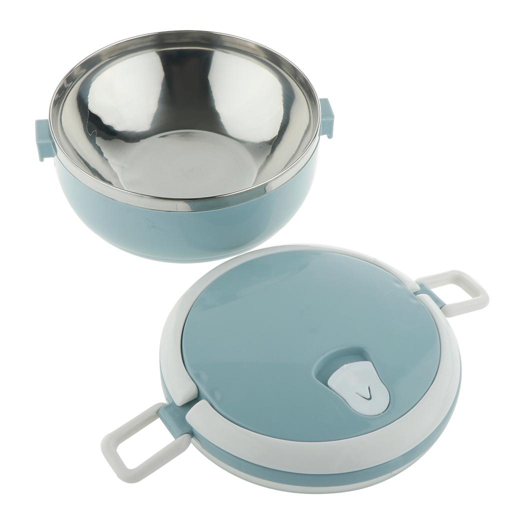 Stainless Steel Bento Lunch Box Food Container Storage Takeaway Outdoor