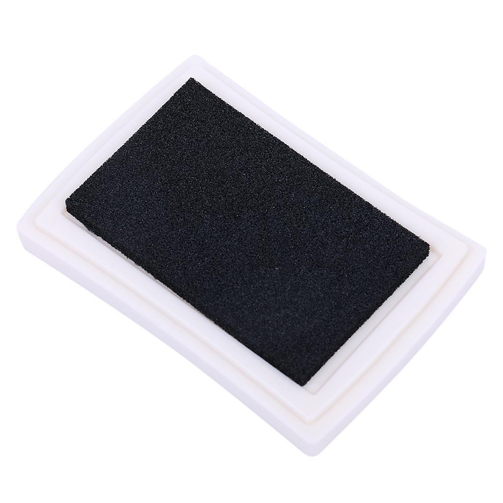 2 Pieces Ink Stamps Pad for Rubber Stamps Or Crafts Embossing Black Gold