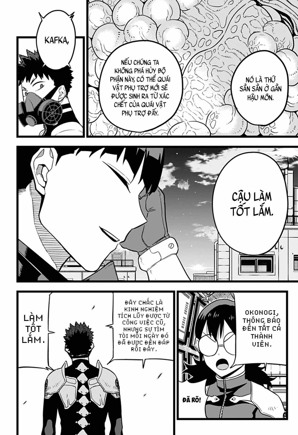 hôm nay - tôi hóa kaiju chapter 13 17